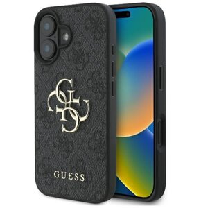 Etui GUESS 4G Big Logo do Apple iPhone 16 Czarny