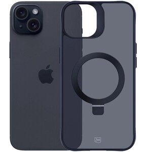 Etui 3MK Smoke Case Mag & Stand do Apple iPhone 15 Czarny