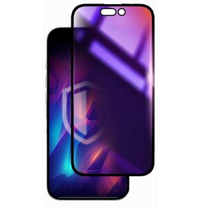 Szkło hartowane 3MK Rainbow Privacy do Apple iPhone 16 Pro