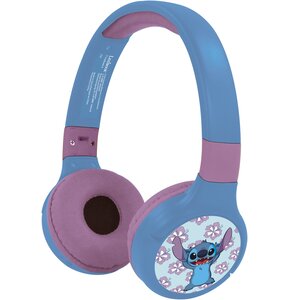 Słuchawki nauszne LEXIBOOK Disney Stitch 2 w 1 Niebieski