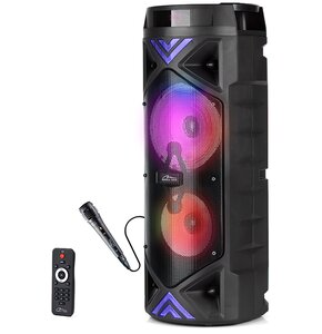 Power audio MEDIA-TECH Funbox KEG Pro MT3182 Mikrofon Karaoke Czarny