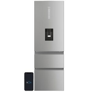 Lodówka HAIER HTW5618DWMG No Frost 185cm Inox