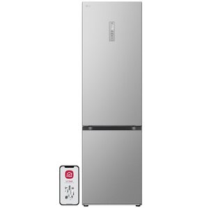 Lodówka LG GBV5250DPY No Frost 203cm Srebrna DoorCooling+ LinearCooling Półka na wino