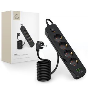 Listwa TECH-PROTECT PCL4X3 (2 m) Czarny