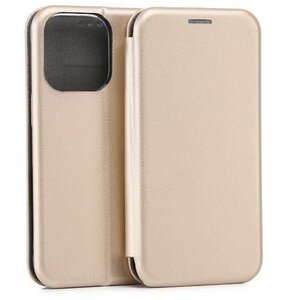 Etui BELINE Book Magnetic do Apple iPhone 16 Pro Złoty