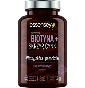 Biotyna ESSENSEY Skrzyp Cynk (90 kapsułek)