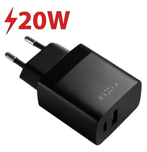 Ładowarka sieciowa FIXED FIXC20N-CU-BK 20W Czarny