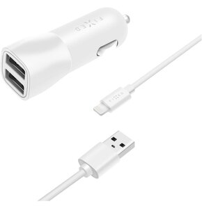 Ładowarka samochodowa FIXED FIXCC15-2UL-WH 15W Biały