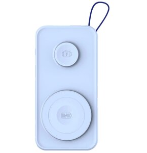 Powerbank 3MK PastelUp MagSafe 10000mAh 22.5W Niebieski