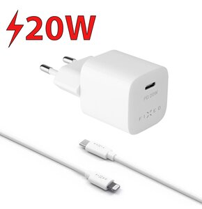 Ładowarka sieciowa FIXED FIXC20M-CL-WH 20W Biały