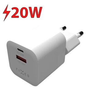 Ładowarka sieciowa FIXED FIXC20M-CU-WH 20W Biały