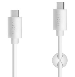 Kabel USB-C - USB-C FIXED 60W 2 m Biały