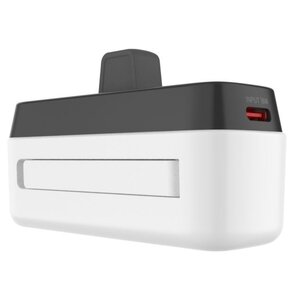 Powerbank FIXED Zen 5 Plug-in 5000 mAh 20W Biało-czarny
