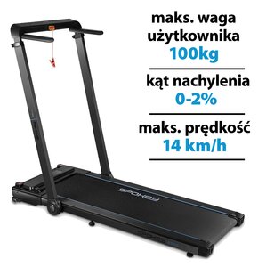 Bieżnia elektryczna SPOKEY Ezra 1120W 14km/h