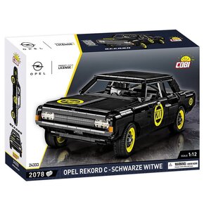 Klocki plastikowe COBI Cars Opel Rekord C Schwarze Witwe COBI-24333