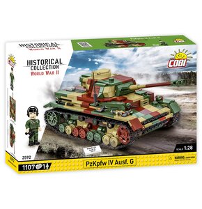 Klocki plastikowe COBI Historical Collection World War II PzKpfw IV Ausf. G COBI-2592