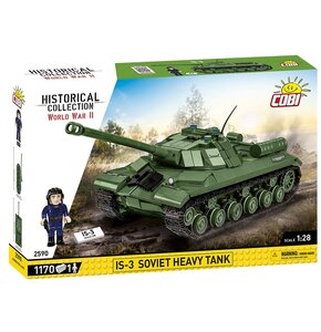 Klocki plastikowe COBI Historical Collection World War II IS-3 Soviet Heavy Tank COBI-2590