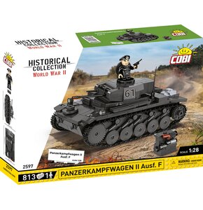 Klocki plastikowe COBI Historical Collection World War II Panzerkampfwagen II Ausf. F COBI-2597
