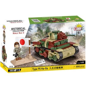 Klocki plastikowe COBI Historical Collection World War II Type 95 Ha-Go COBI-3115
