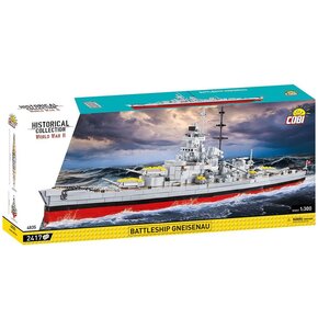 Klocki plastikowe COBI Historical Collection World War II  Battleship Gneisenau COBI-4835