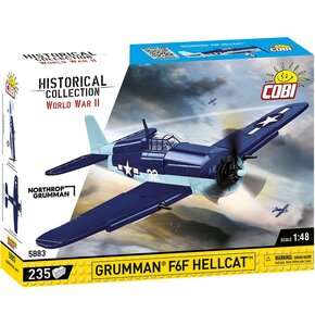 Klocki plastikowe COBI Historical Collection World War II Grumman F6F Hellcat COBI-5883