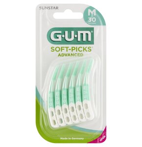 Szczoteczka międzyzębowa GUM Soft-Picks Advanced M (30 szt.)