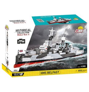 Klocki plastikowe COBI Historical Collection World War II HMS Belfast COBI-4844