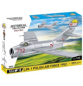Klocki plastikowe COBI Historical Collection Cold War Lim-1 Polish Air Force 1952 COBI-5822