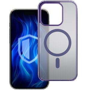 Etui 3MK Frosty MagCase do Apple iPhone 13 Pro Max Fioletowy