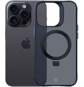Etui 3MK Smoke Case Mag & Stand do Apple iPhone 13 Pro Czarny
