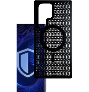 Etui 3MK Cooling MagCase do Samsung Galaxy S22 Ultra 5G Czarny