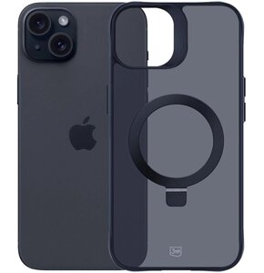 Etui 3MK Smoke Case Mag & Stand do Apple iPhone 15 Plus Czarny