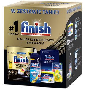 Zestaw FINISH Ultimate Plus 90 + Dodatki
