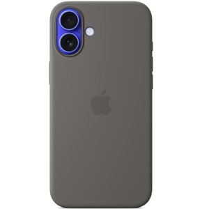 Etui APPLE Silicone Case MagSafe do iPhone 16 Plus Górska szarość