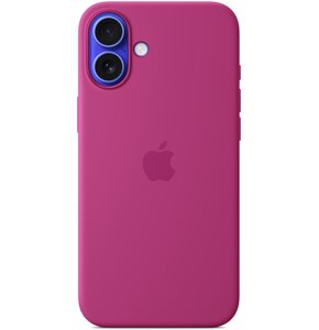 Etui APPLE Silicone Case MagSafe do iPhone 16 Plus Żywy róż