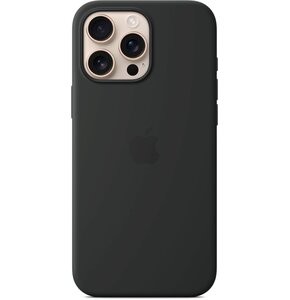 Etui APPLE Silicone Case MagSafe do iPhone 16 Pro Max Czarny