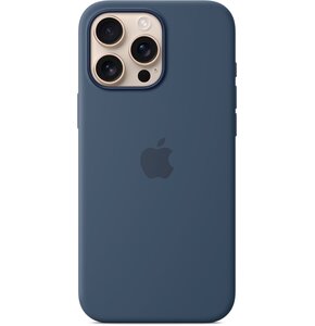 Etui APPLE Silicone Case MagSafe do iPhone 16 Pro Max Denim