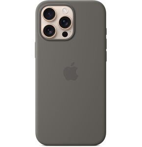 Etui APPLE Silicone Case MagSafe do iPhone 16 Pro Max Górska szarość