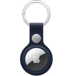 Etui APPLE FineWoven Key Ring do AirTag Deep Blue