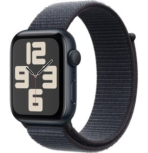 Apple Watch SE 2gen GPS 40mm koperta z aluminium (północ) + opaska sportowa (atramentowy) 2024