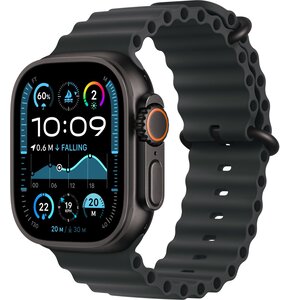 Apple Watch Ultra 2 GPS + Cellular 49mm koperta tytanowa (czarny) + pasek Ocean (czarny)