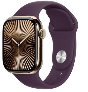 Pasek do Apple Watch (38/40/41/42mm) S/M Dojrzała śliwka