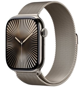 Bransoleta mediolańska do Apple Watch (44/45/46/49mm) M/L Naturalny
