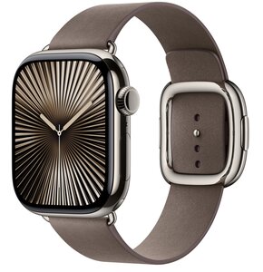 Pasek do Apple Watch (38/40/41/42mm) L Szaro-brązowy
