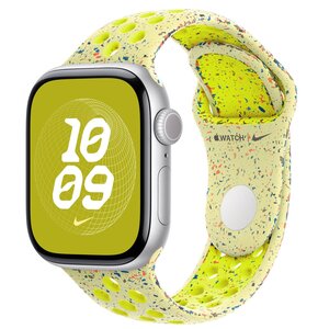 Pasek do Apple Watch Nike (38/40/41/42mm) S/M Promienny zielono-żółty