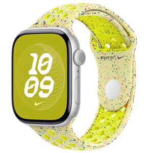 Pasek do Apple Watch Nike (44/45/46/49mm) M/L Promienny zielono-żółty