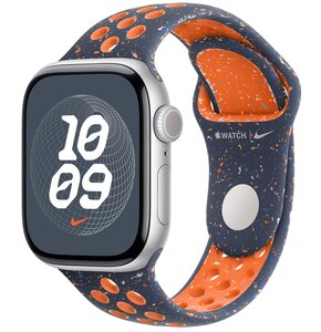 Pasek do Apple Watch Nike (44/45/46/49mm) S/M Błękitny płomień