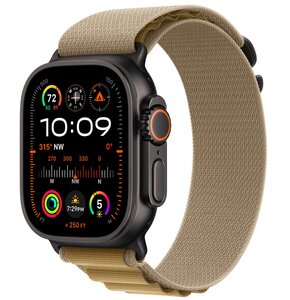 Pasek do Apple Watch (44/45/46/49mm) M Beżowy (Tytan czarny)
