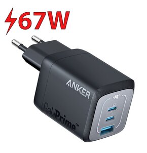 Ładowarka sieciowa ANKER GaNPrime 735 67W Czarny
