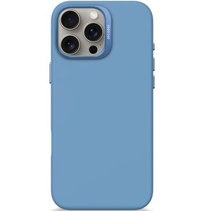 Etui DECODED AntiMicrobial Silicone MagSafe do Apple iPhone 16 Pro Niebieski